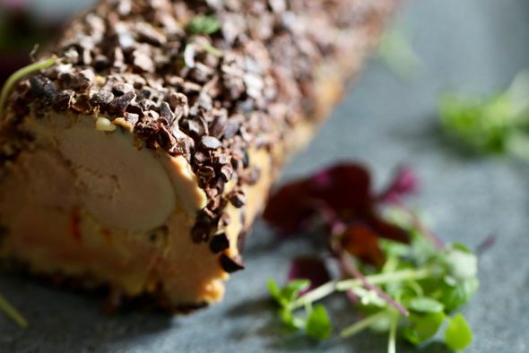 Foie gras de canard mi-cuit - 5 convives : 250gr