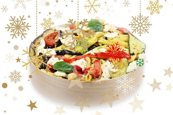 Woodbox  : Mezze maniche au pesto de pistache