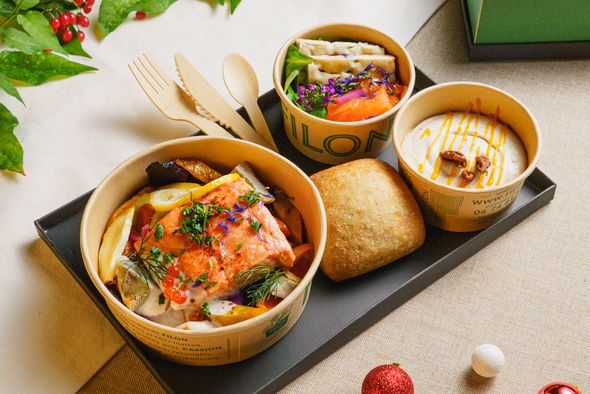 Menu festif Mer recyclable