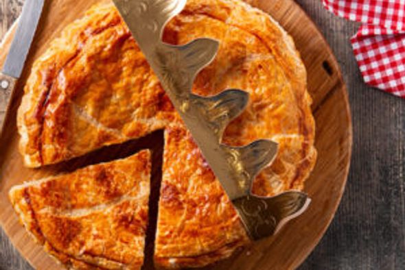 Galette à la Frangipane & pomme, 6-8 parts