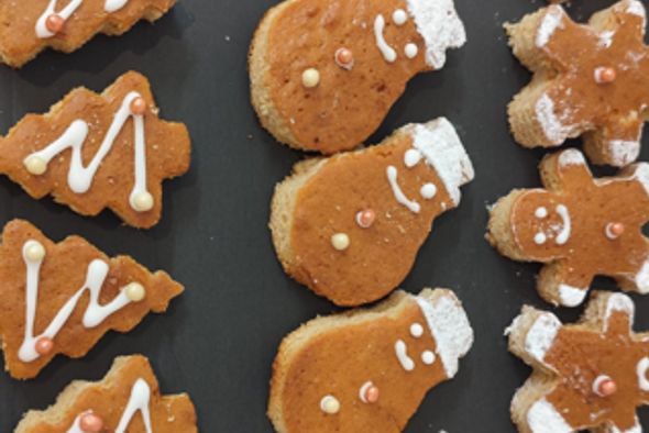 Plateau de Sablés de Noël