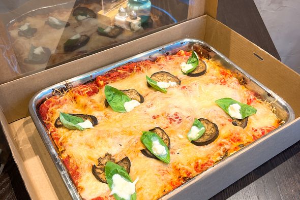 Lasagne Aubergines Mozza Basilic - 8 personnes