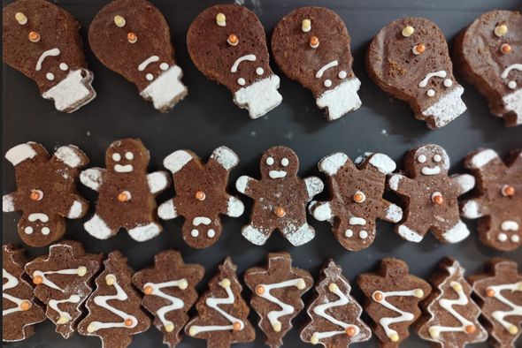 Plateau de 10 Financiers de Noël