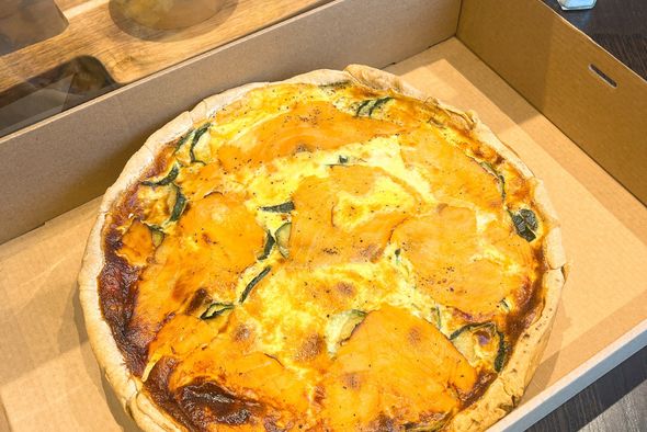 Quiche végétarienne 8-10 personnes