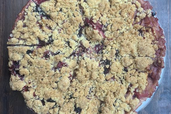 Crumble Pommes Fruits Rouges