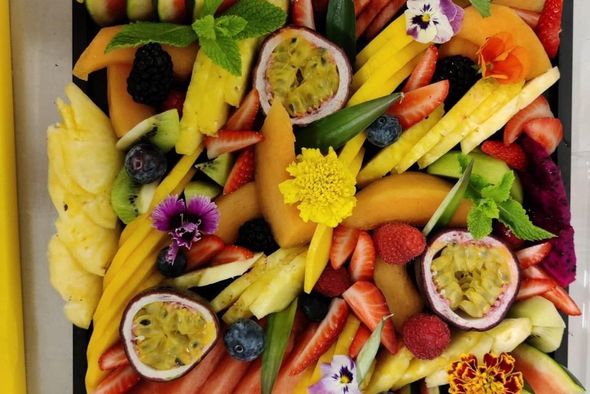 Plateau de fruits Coupés 400gr