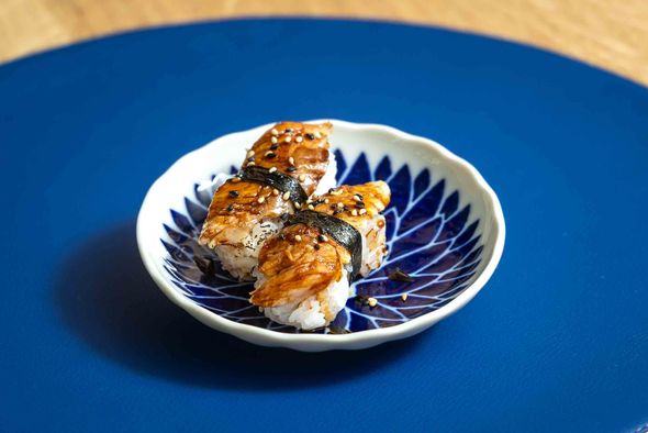 Nigiri Sushi Unagi (anguille fumée)