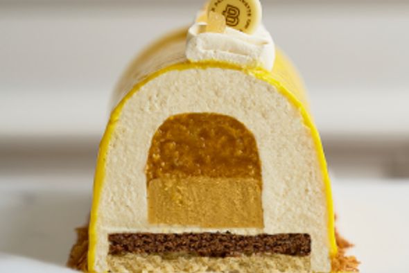 Bûche Mangue Gingembre - 8 Personnes