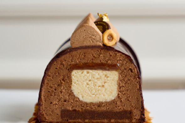 Bûche Chocolat Noisette - 8 personnes