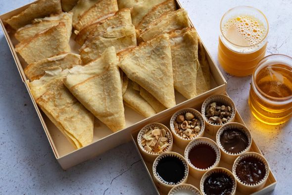 Formule Crêpes & jus frais - 15 pax