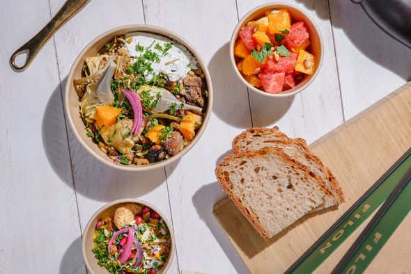 Box healthy winter recyclable