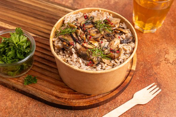 Risotto aux champignons