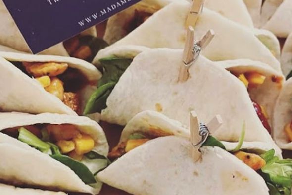 Plateau de mini Fajitas