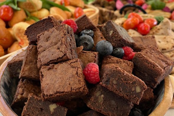 Plateau de brownies