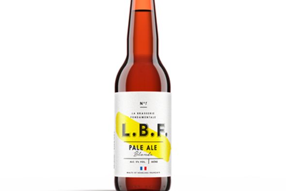 L.B.F. Bière blonde 5° 33 cl