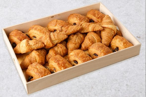 Plateau de Mini Viennoiseries Bio (20 pièces)