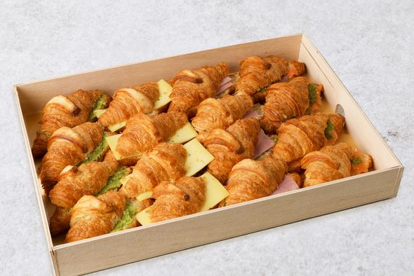 Plateau Mini-croissants Salé (16 pièces)