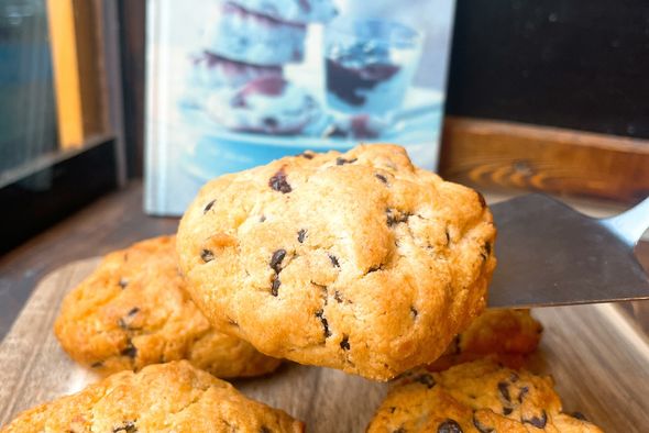 6 Cookies coeur nutella