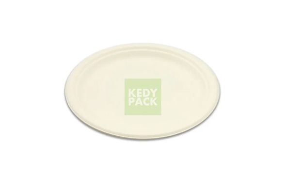 Assiette en pulpe de canne