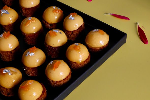 Foie Gras, Gel de Clémentine & Pain d’Épice