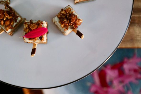 Crème de Roquefort, Poire & Pain d’Épice