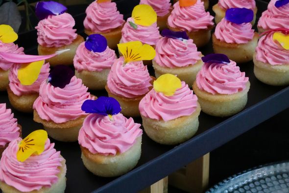 Financier coquelicot