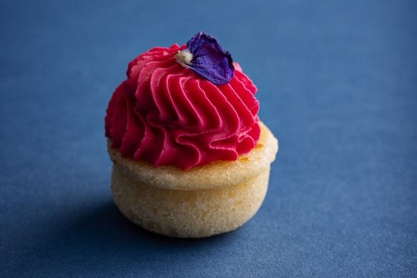 Financier coquelicot