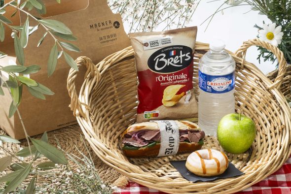 Lunch Box Sandwich Viande