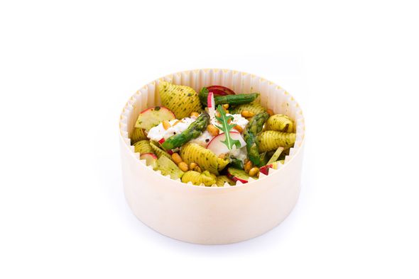 Conchiglie aux asperges & pesto