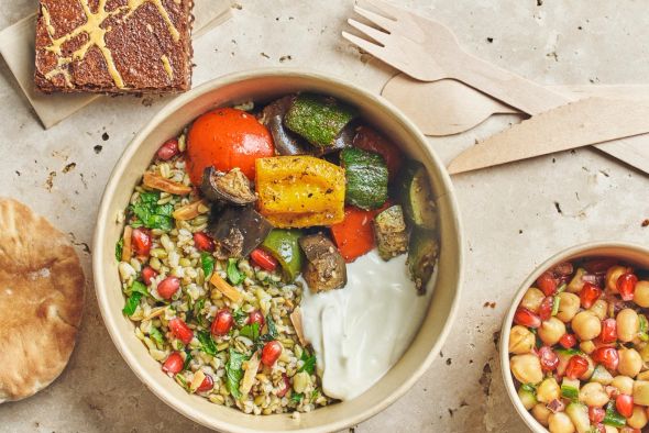 Plateau-repas Végétarien "Khodra Za'atar