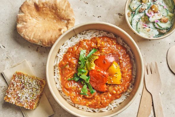 Plateau-repas Végétarien "Mirza Ghasemi"