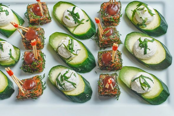 Assortiment de pièces salées x24