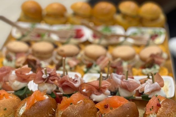 Plateau pièces cocktail Froides