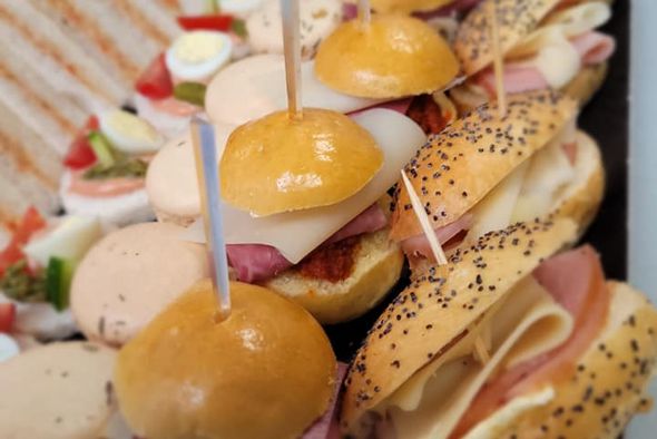 Plateau pièces cocktail chaudes