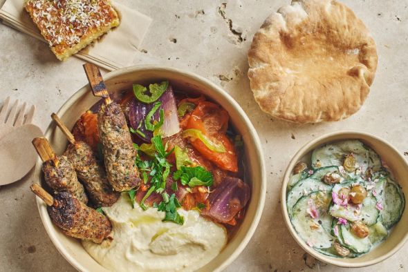 Plateau-repas Boeuf "Kefta"