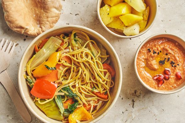 Plateau-repas Vegan "Chowmein"