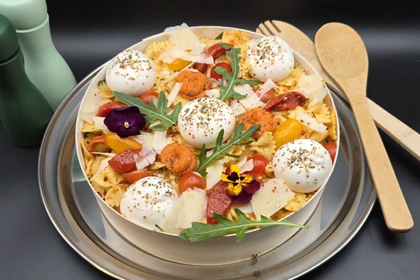 Woodbox - Farfalle Burrata alla Pugliese