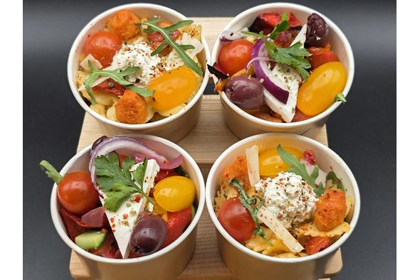Plateau de 12 mini verrines - Veggie Méditerranéen