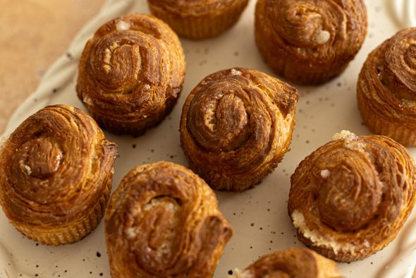 Boîte de 10 mini brioches feuilletées