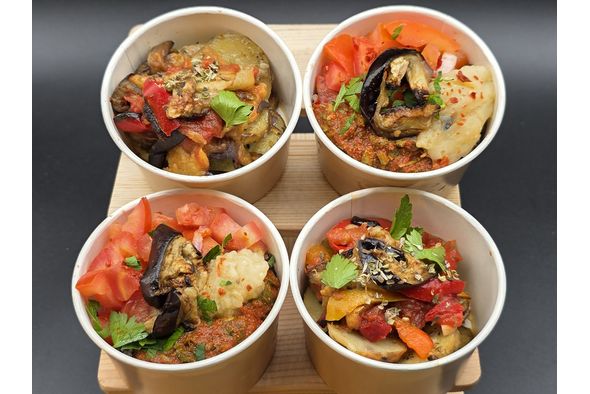 Plateau de 12 mini verrines - Vegan & Gluten Free