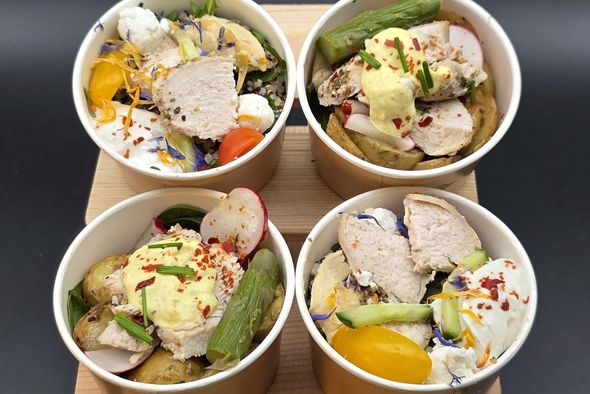 Plateau de 12 mini verrines - Summer Chicken