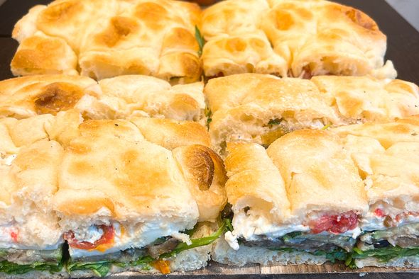 Assortiment de mini Focaccia