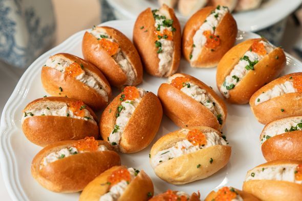 Plateau de 40 Brioches de crabe & citron vert