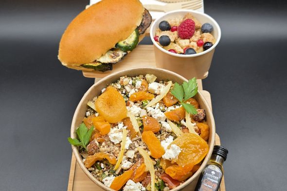 Lunchbag : Viennois, salade & dessert - Végé