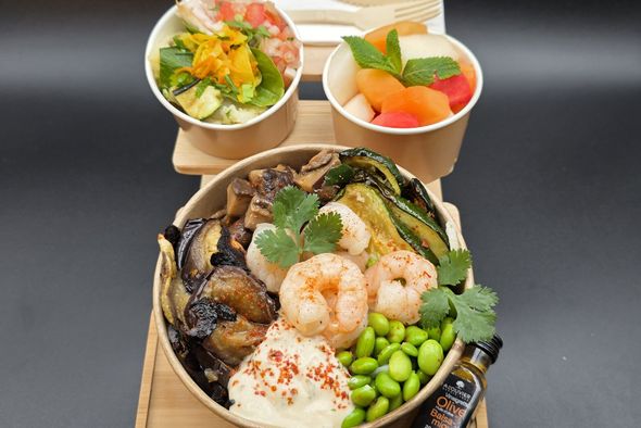 Lunchbag : Entrée, salade & dessert - Vegan