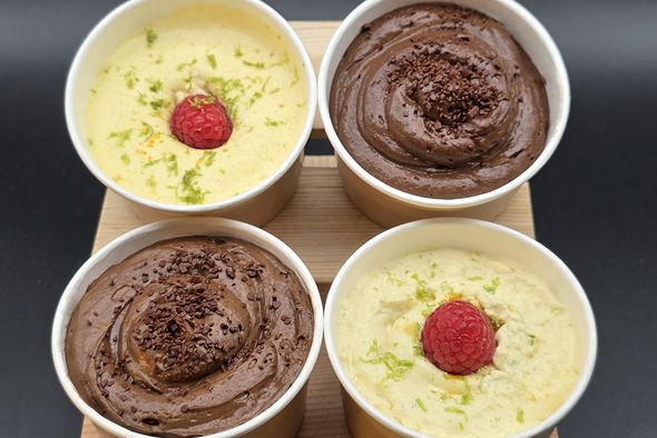 Plateau duo de mousses gourmandes