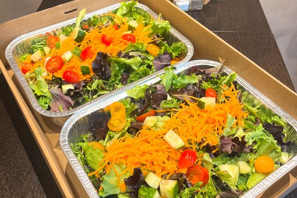 Salade verte & crudités à partager