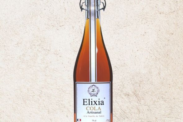 Cola Elixia Bio 75cl - Bouteille en verre.