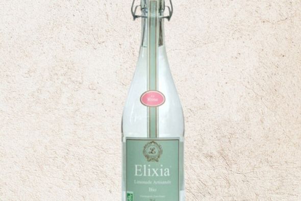 Limonade Elixia Bio 75cl - Bouteille en verre.