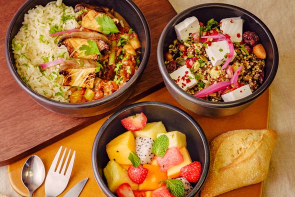 Box Vegan et sans gluten réutilisable